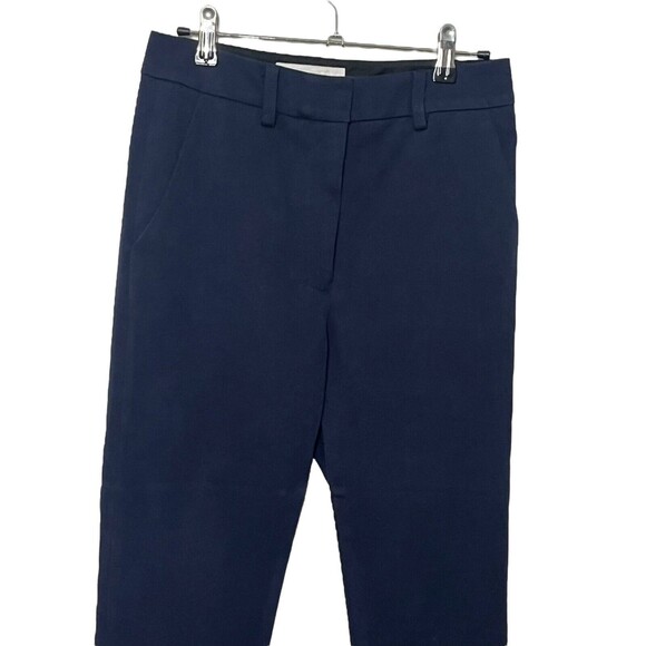 Apiece Apart Pants Size 0 Blue High Rise Cropped Skinny Ankle Slit Women’s - Picture 3 of 12